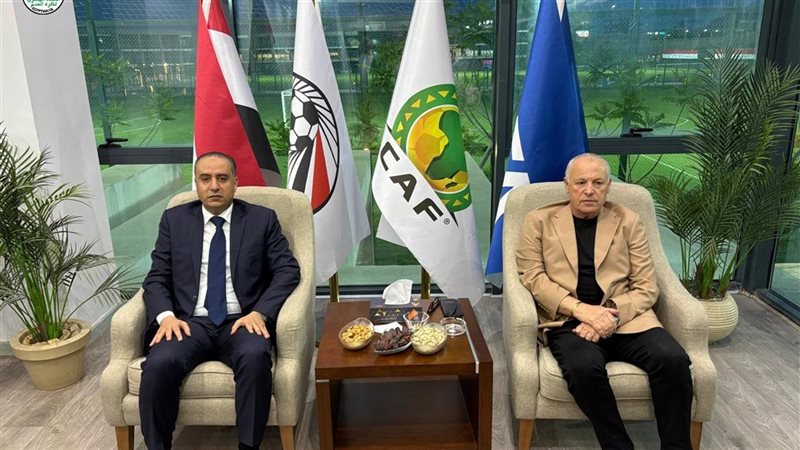 أبو ريدة يستقبل رئيس