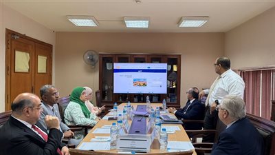 تطوير الخدمات الإلكترونية واكتشاف المواهب، أبرز ملامح اجتماع مجلس إدارة نادي جامعة حلوان