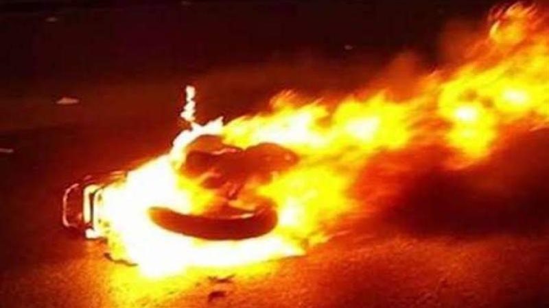 انفجار تانك بنزين