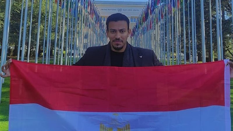 أحد الطلاب المشاركين