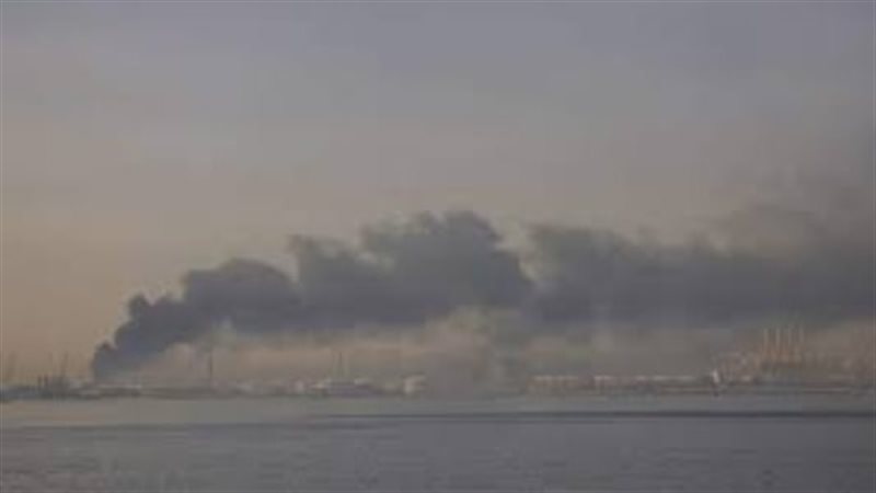 اندلاع حريق في محطة