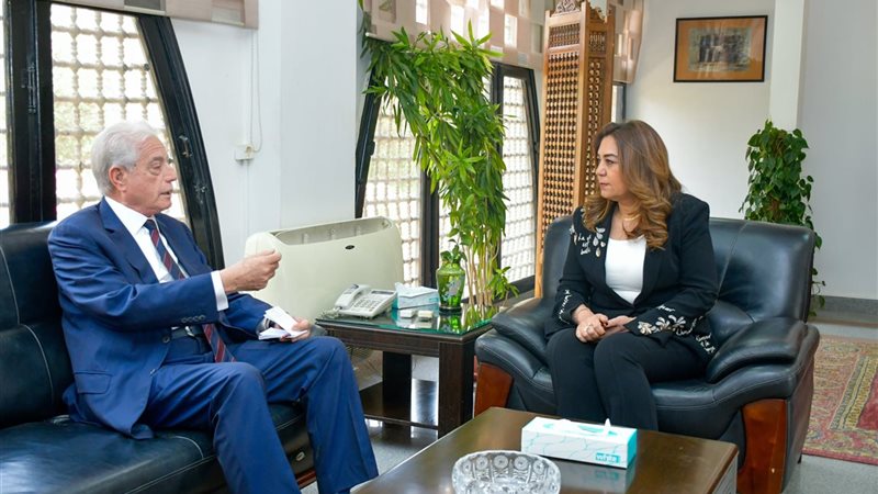 منال عوض وزيرة التنمية