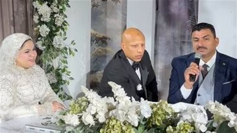 عقد قران عمرو الجزار