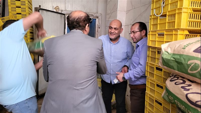 ضبط أطنان من اللحوم