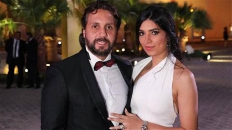 هشام ماجد وزوجته،
