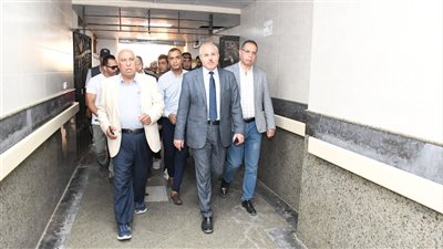 رئيس جامعة القناة يتابع أعمال التطوير بالمستشفى الجامعي 