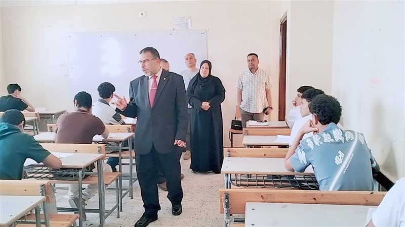 بسيوني بتابع امتحانات