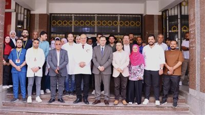  محافظ دمياط يفتتح وحدة الأشعة المقطعية الجديدة بالمستشفى العام
