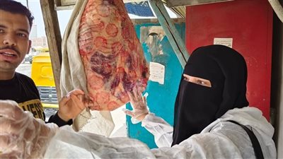 قبل عيد الأضحى، بيطري الإسماعيلية تكثف حملاتها الرقابية على محال اللحوم 