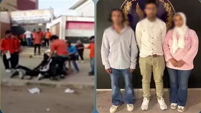 القبض على المتهمين بالتعدي على طالب أمام مدرسة بمصر الجديدة