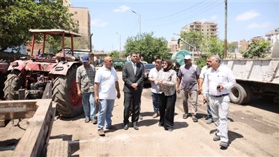 نائب محافظ الدقهلية يتابع مشروعات الخطة الاستثمارية بنبروه