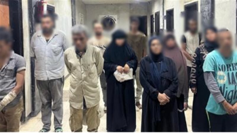 ضبط 11 متهمًا لاستغلال