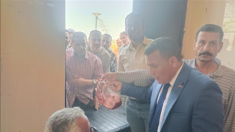 لحوم طازجة بطب بيطري