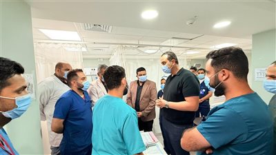 رئيس الرعاية الصحية يتفقد جاهزية مستشفيات جنوب سيناء لموسم الأعياد
