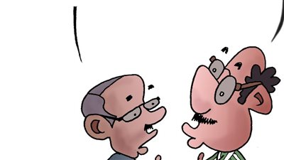 الوزراء في كاريكاتير فيتو