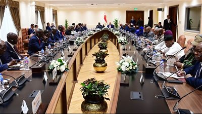 المستشار هشام بدوي يلتقي رئيس البرلمان السنغالي وسفراء الدول الأفريقية بالقاهرة