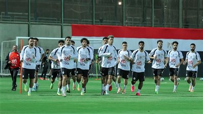 منتخب مصر يخوض مرانه الثاني استعدادًا لودية روسيا وكأس العالم (صور)