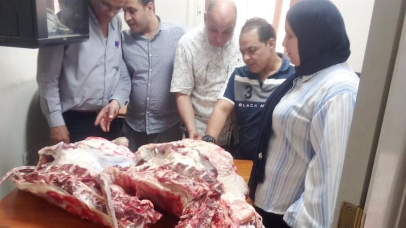 ضبط طن لحوم ودواجن