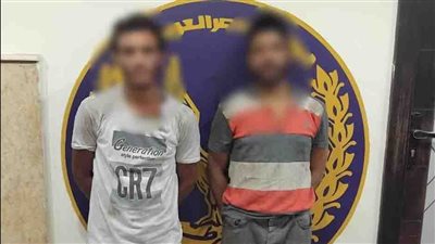 ضبط عاطلين بتهمة تحطيم حاجز خرساني لسرقة حديد التسليح في القليوبية