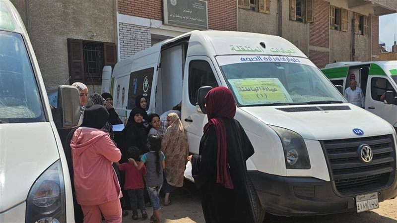قافلة طبية بالغربية