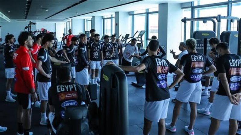 لاعبو منتخب مصر في