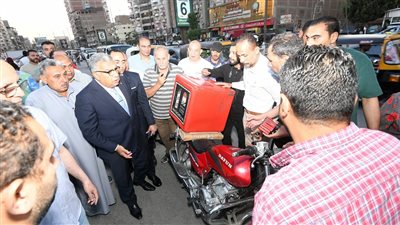 محافظ الدقهلية يقود حملة للتصدي لأجهزة الصوت والتلوث السمعي بالمنصورة