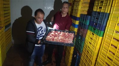 قبل عيد الأضحي، ضبط 1.5 طن دواجن فاسدة داخل مجزر غير مرخص بالغربية (صور)