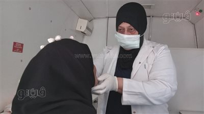 كشف وعلاج بالمجان لـ 727 مريضًا في قافلة صحة بني سويف بقرية الدير 