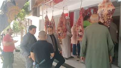 الطب البيطري ببني سويف تنفذ حملات مكثفة على الجزارين استعدادا لعيد الأضحى