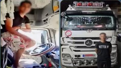 ضبط سائق “نقل ثقيل” ظهر في فيديو يرقص أثناء القيادة بالجيزة