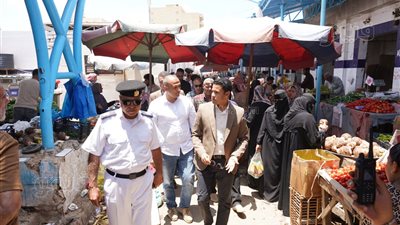 نائب محافظ مطروح يتابع الاستعدادات النهائية لاستقبال عيد الأضحى