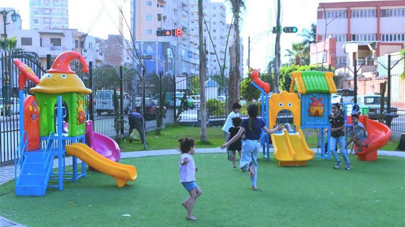 الحديقة الجديدة بشارع