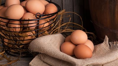سعر كرتونة البيض اليوم الأربعاء في بورصة الدواجن 