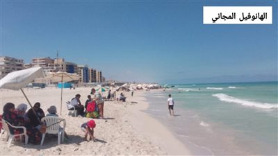 إقبال ضعيف على شواطئ الإسكندرية في أول أيام عيد الأضحى (صور) 