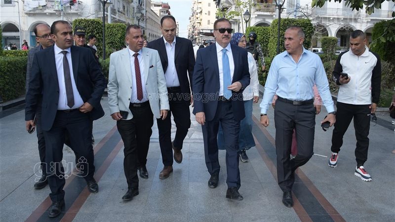 محافظ بورسعيد يتفقد