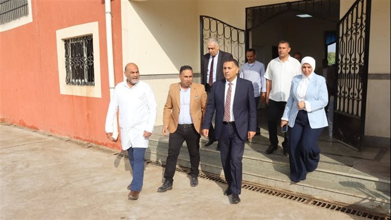 محافظ القليوبية خلال