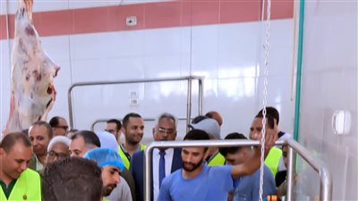 محافظ سوهاج يشهد ذبح 40 رأس ماشية لتوزيع لحومها على الأسر الأولى بالرعاية 