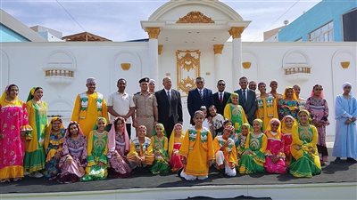 بالفنون الشعبية، الثقافة تشارك في احتفالية عيد الأضحى بقنا الجديدة