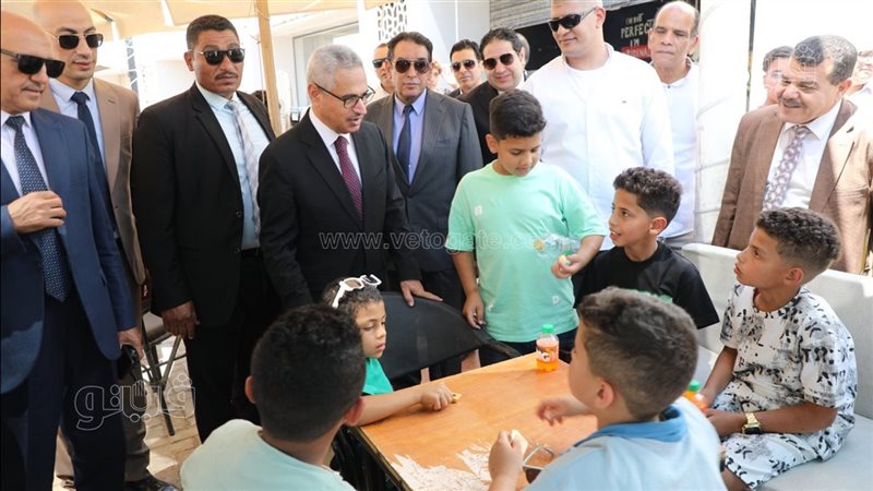 محافظ بني سويف يتفقد