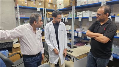 استمرارا لجولات عيد الأضحى، وكيل وزارة الصحة بأسيوط يترأس فريق المرور على المستشفيات