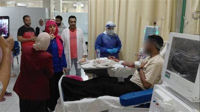 وكيل الصحة بالإسماعيلية تتابع آخر أعمال تطوير قسم الغسيل الكلوي بمستشفى الحميات