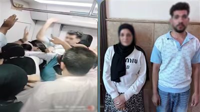 ضبط طرفي مشاجرة داخل عربة مترو مخصصة للسيدات بمحطة كوبري القبة