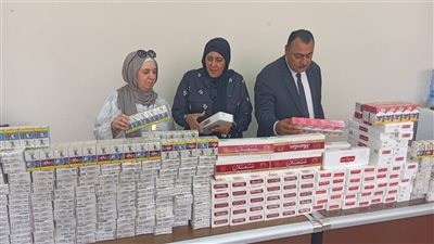 ضبط 2779 علبة سجائر مجهولة المصدر خلال حملات تموينية بثالث أيام العيد في الإسماعيلية 