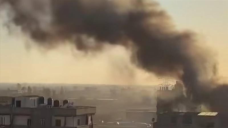 حريق بشونة سيارات