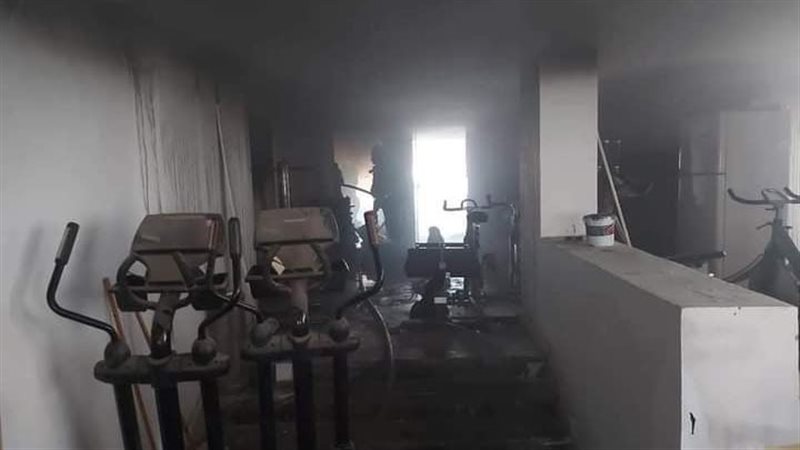حريق صالة جيم، فيتو