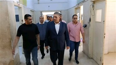 وكيل صحة كفر الشيخ يتفقد مستشفى فوة المركزي في رابع أيام العيد (صور)