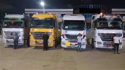 ضبط 4 سائقين لأدائهم استعراضات خطيرة بسيارات نقل في موكب زفاف بدمياط