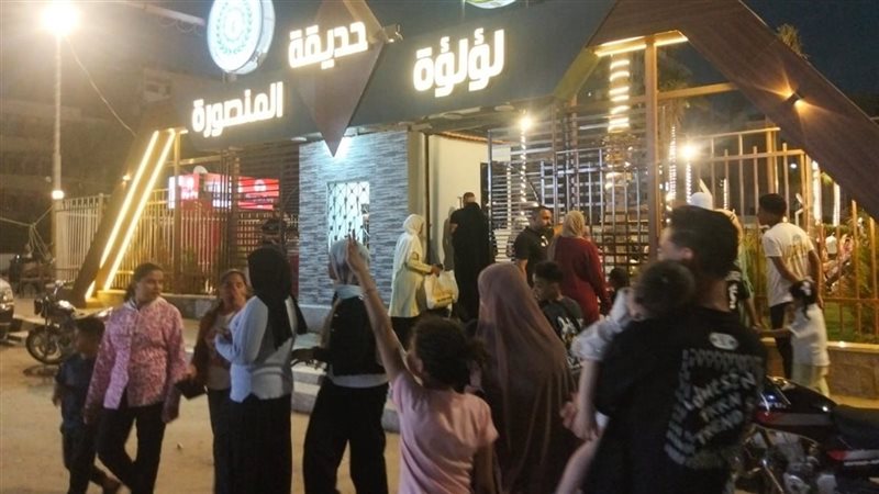 إقبال على الحدائق