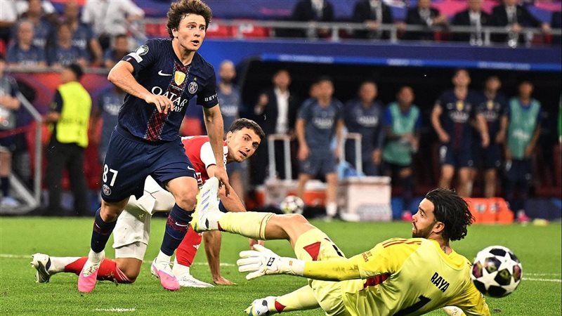 مباراة آرسنال وباريس