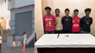 القبض على 5 صبية بالمنوفية بعد رشق سيارات بالحجارة وضبط أسلحة بيضاء بحوزة اثنين